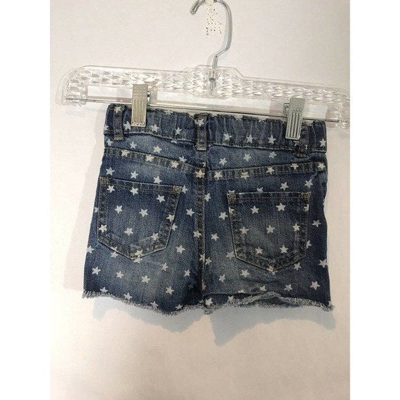 OshKosh B'Gosh Denim Shorts - Size 3T Stars USA - Picture 4 of 8